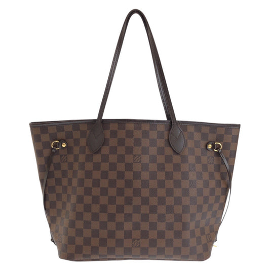 23364
LOUIS VUITTON ルイヴィトン ダミエ ネヴァーフルMM ブラウン ゴールド金具 PVC / レザー N51105 トートバッグ ショルダーバッグ レディース AB94