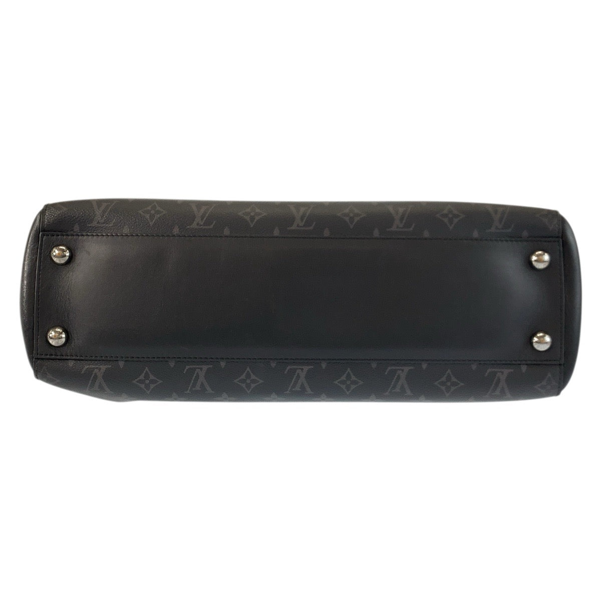 23368
LOUIS VUITTON ルイヴィトン モノグラムエクリプス グラン サック ブラック 黒 シルバー金具 PVC / レザー M44733 ビジネスバッグ トートバッグ メンズ A170