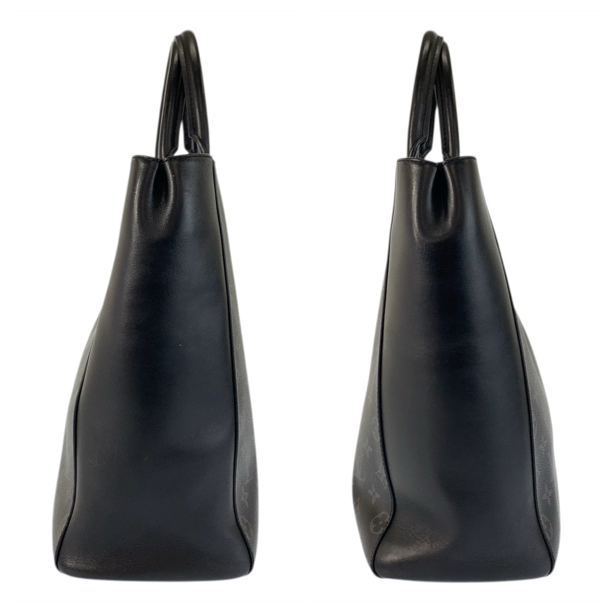 23368
LOUIS VUITTON ルイヴィトン モノグラムエクリプス グラン サック ブラック 黒 シルバー金具 PVC / レザー M44733 ビジネスバッグ トートバッグ メンズ A170