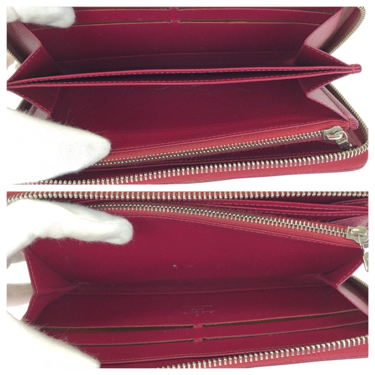23381
LOUIS VUITTON ルイヴィトン エピ ジッピー ウォレット ピンク シルバー金具 レザー M60305 長財布 ラウンドファスナー レディース ABP21