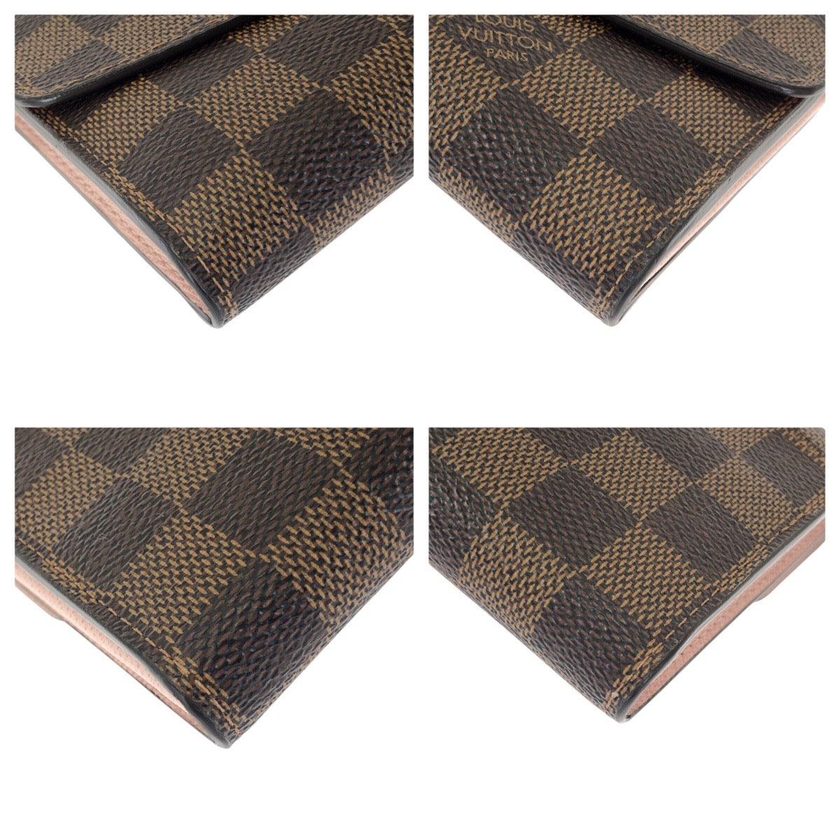 23389
LOUIS VUITTON ルイヴィトン ダミエ エベヌ ポルトフォイユ サラ ブラウン ゴールド金具 PVC N60114 長財布 ロングウォレット レディース ABP28