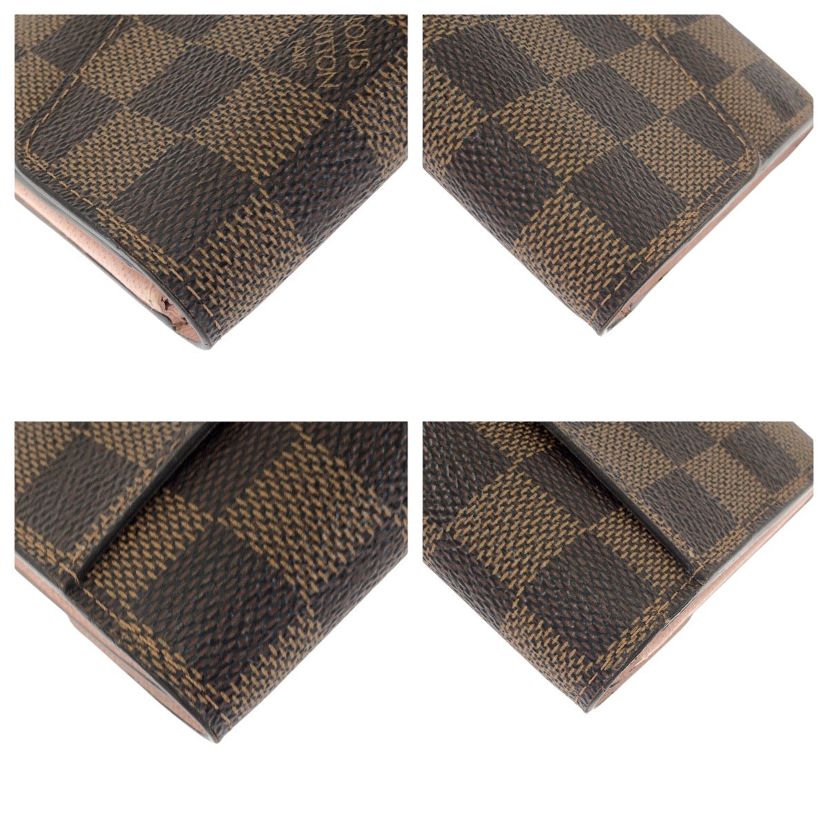 23389
LOUIS VUITTON ルイヴィトン ダミエ エベヌ ポルトフォイユ サラ ブラウン ゴールド金具 PVC N60114 長財布 ロングウォレット レディース ABP28