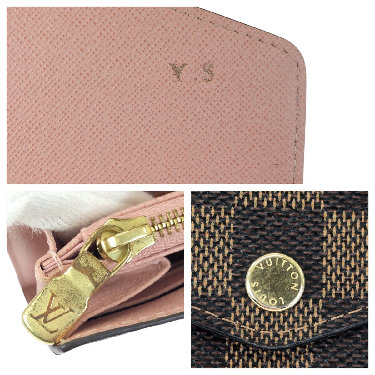 23389
LOUIS VUITTON ルイヴィトン ダミエ エベヌ ポルトフォイユ サラ ブラウン ゴールド金具 PVC N60114 長財布 ロングウォレット レディース ABP28