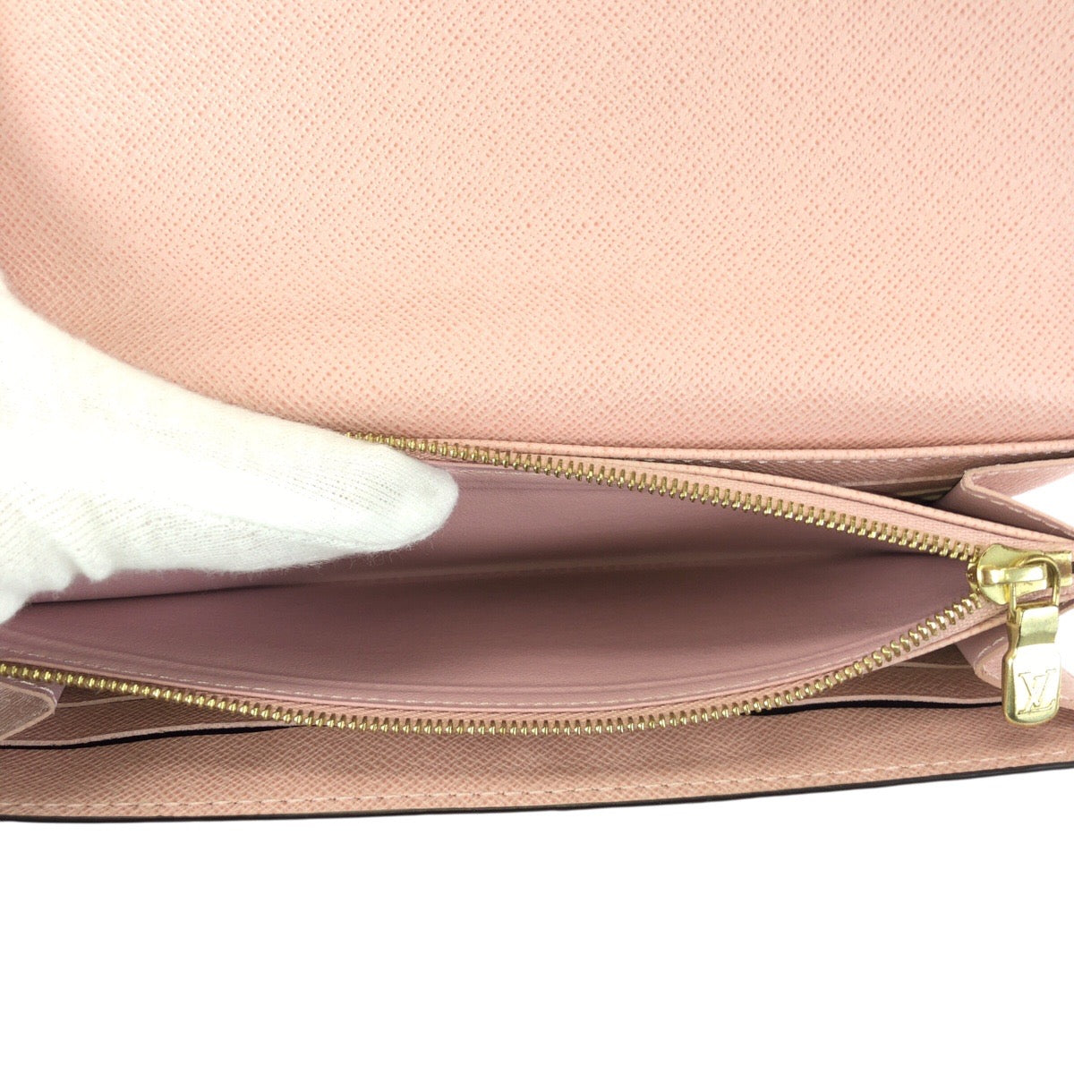23389
LOUIS VUITTON ルイヴィトン ダミエ エベヌ ポルトフォイユ サラ ブラウン ゴールド金具 PVC N60114 長財布 ロングウォレット レディース ABP28
