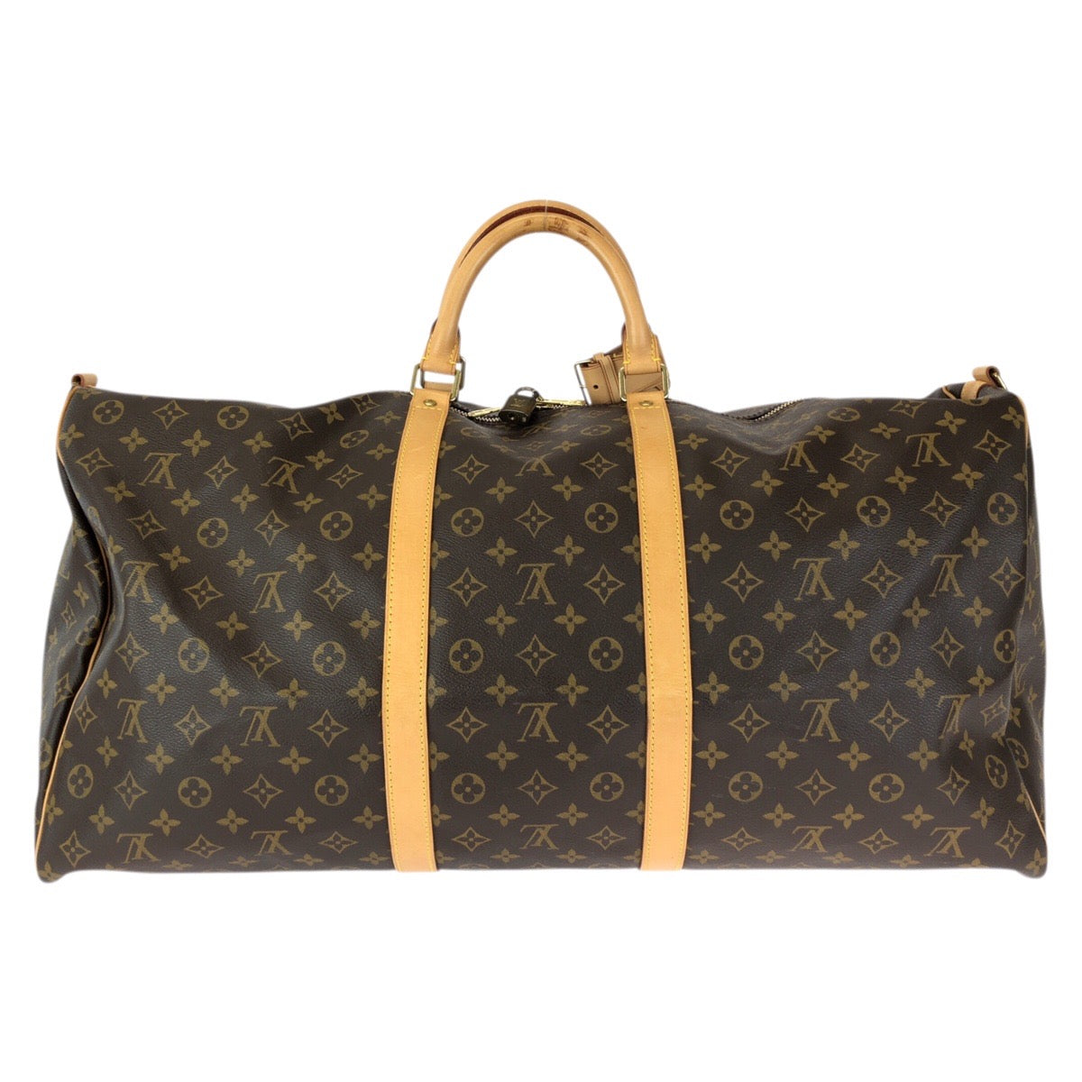 23410
LOUIS VUITTON ルイヴィトン モノグラム キーポル バンドリエール 60 2way ブラウン ゴールド金具 PVC / レザー M41412 ボストンバッグ 旅行バッグ ショルダーバッグ レディース ABP150