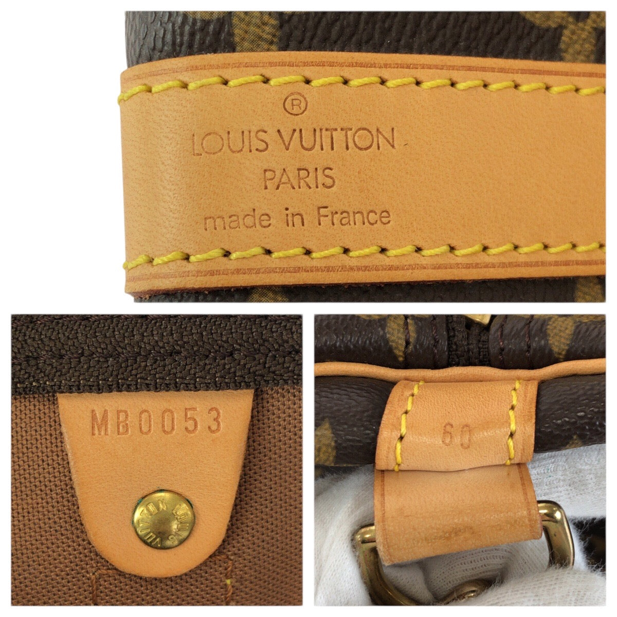 23410
LOUIS VUITTON ルイヴィトン モノグラム キーポル バンドリエール 60 2way ブラウン ゴールド金具 PVC / レザー M41412 ボストンバッグ 旅行バッグ ショルダーバッグ レディース ABP150