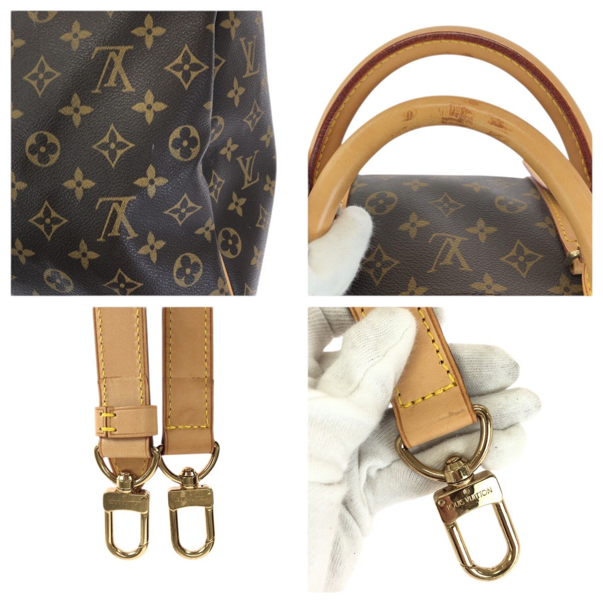 23410
LOUIS VUITTON ルイヴィトン モノグラム キーポル バンドリエール 60 2way ブラウン ゴールド金具 PVC / レザー M41412 ボストンバッグ 旅行バッグ ショルダーバッグ レディース ABP150