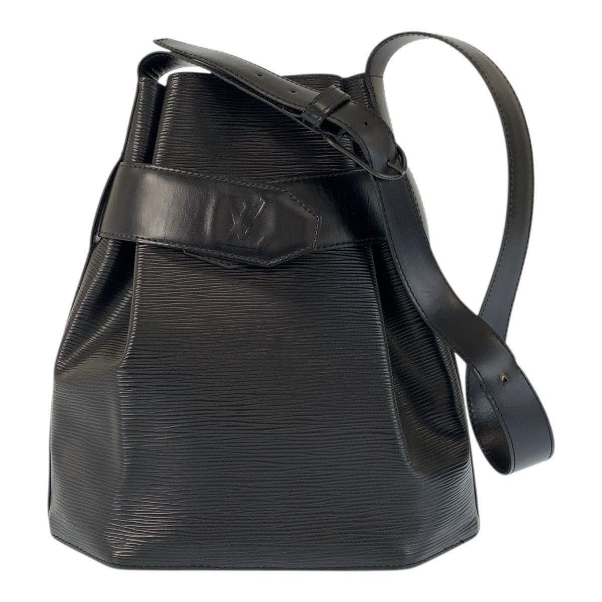 23413
LOUIS VUITTON ルイヴィトン エピ サックデポールPM ブラック 黒 レザー M80157 ショルダーバッグ レディース ABP49