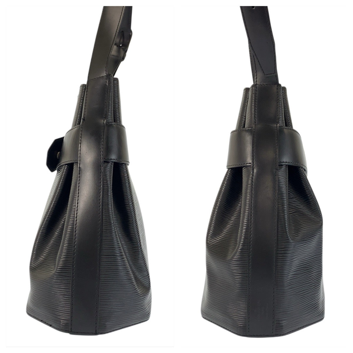 23413
LOUIS VUITTON ルイヴィトン エピ サックデポールPM ブラック 黒 レザー M80157 ショルダーバッグ レディース ABP49