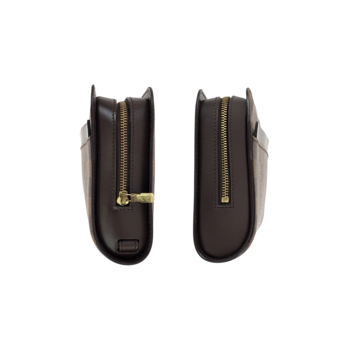 23419
LOUIS VUITTON ルイヴィトン ダミエ エベヌ サンルイ ブラウン ゴールド金具 PVC / レザー N51993 クラッチバッグ セカンドバッグ メンズ ABP49