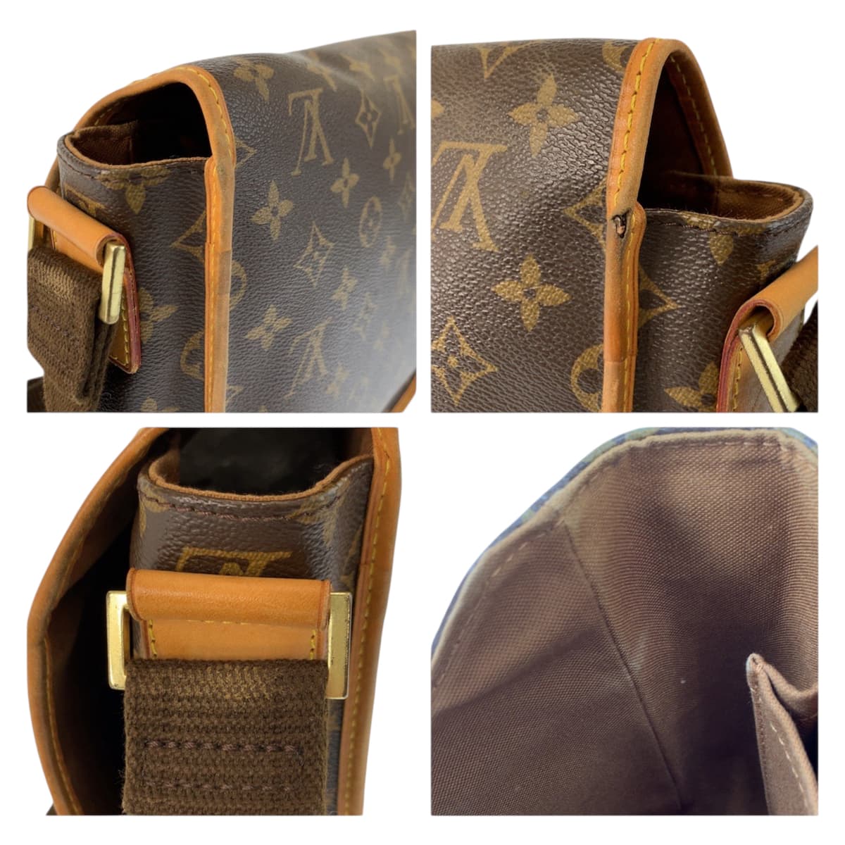 23423
LOUIS VUITTON ルイヴィトン モノグラム メッセンジャー ボスフォールPM ブラウン ゴールド金具 PVC / レザー M40106 ショルダーバッグ ポシェット レディース ABP70