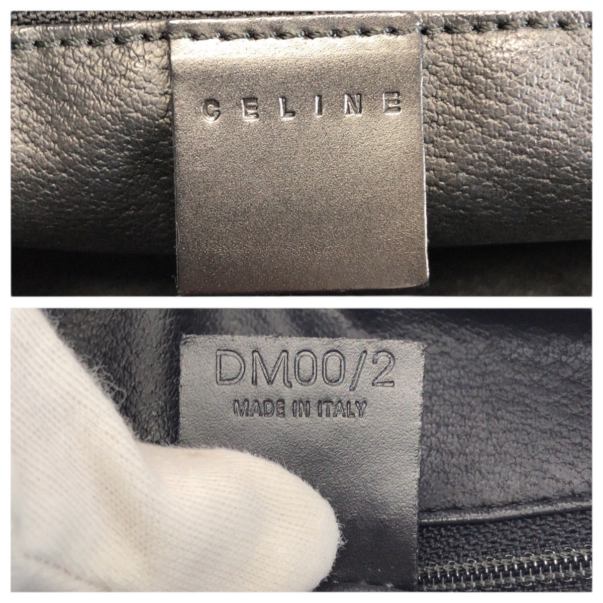 23426
CELINE セリーヌ ヴィンテージ マカダム ブラック ブラウン ゴールド金具 PVC / レザー DM00/2 ハンドバッグ レディース ABP75