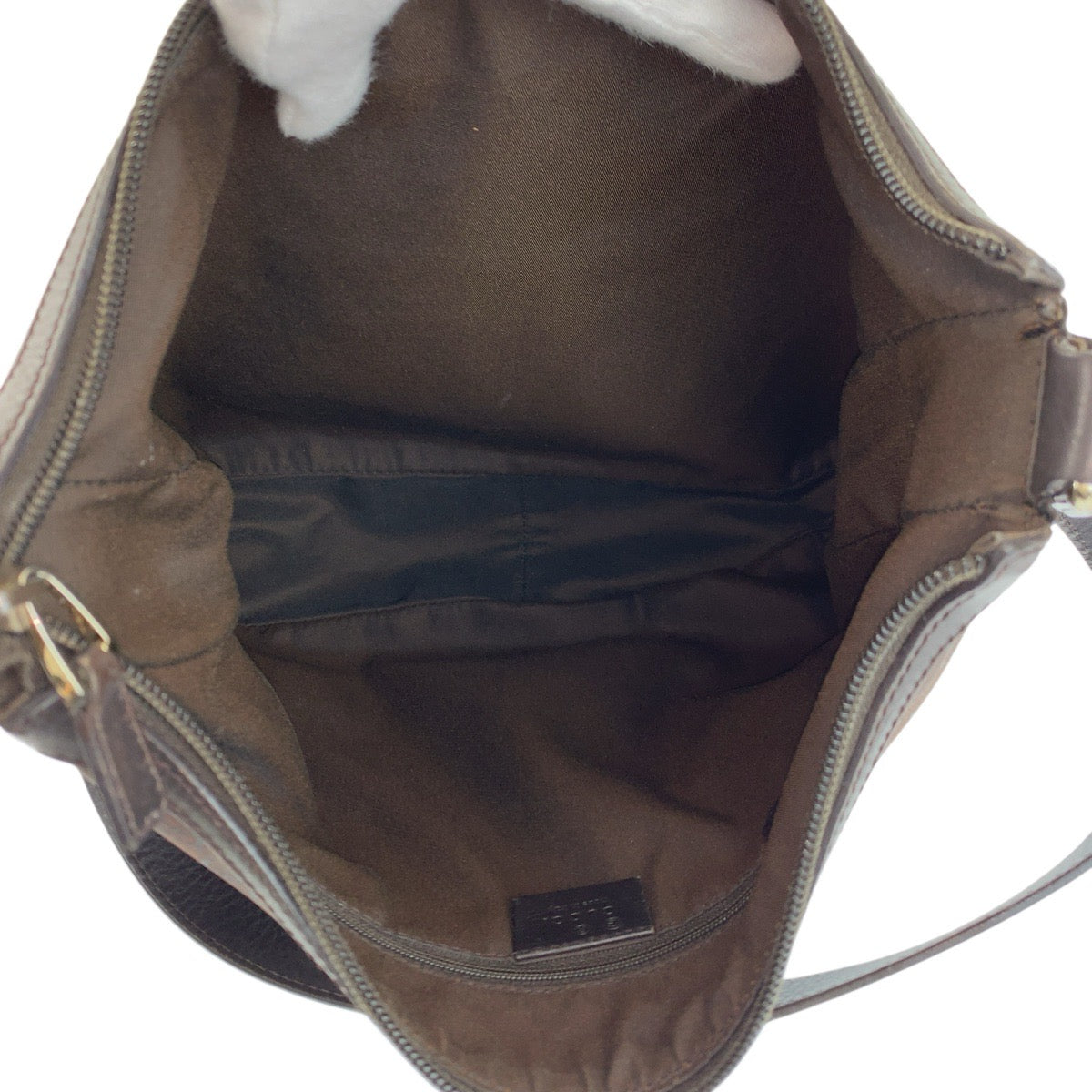 23432
GUCCI グッチ GG柄 ブラウン ゴールド金具 ナイロン 264219 ショルダーバッグ レディース AB28