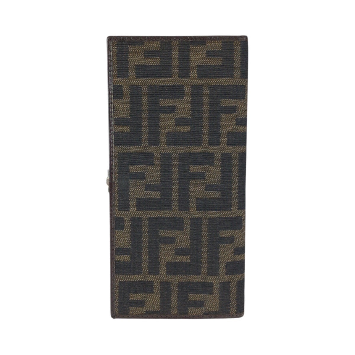23438
FENDI フェンディ ズッカ ダークブラウン シルバー金具 キャンバス / レザー 15827 長財布 ロングウォレット レディース ABP21