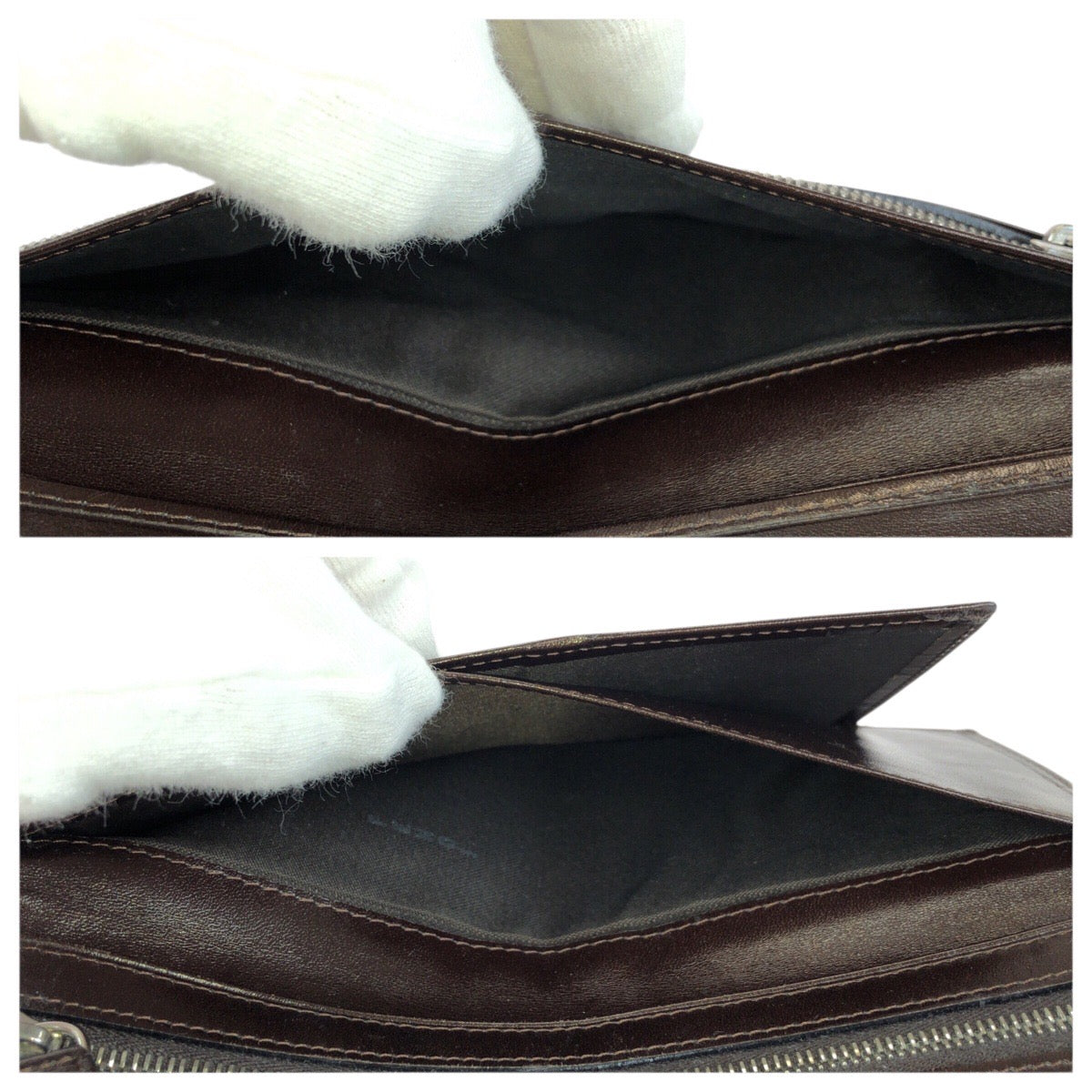 23438
FENDI フェンディ ズッカ ダークブラウン シルバー金具 キャンバス / レザー 15827 長財布 ロングウォレット レディース ABP21
