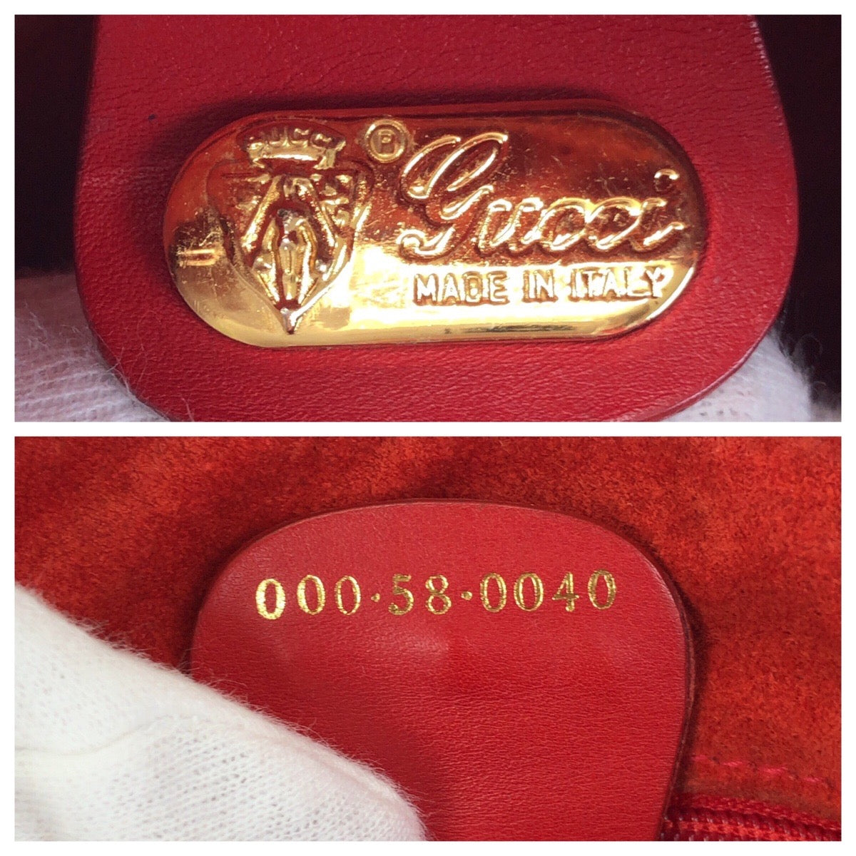 23441
GUCCI グッチ ヴィンテージ インターロッキング レッド ゴールド金具 レザー 000 58 0040 ハンドバッグ ミニボストンバッグ レディース ABP58