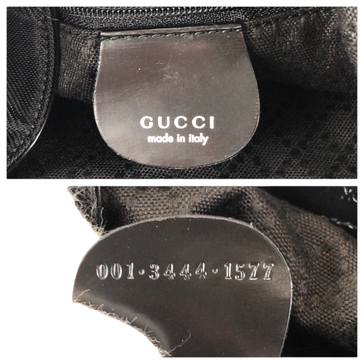 23446
GUCCI グッチ バンブー ２way ブラック 黒 シルバー金具 ナイロン / レザー 001 3444 1577 ショルダーバッグ ハンドバッグ レディース ABP28