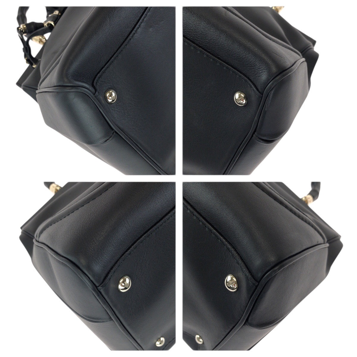 23450
GUCCI グッチ バンブー ダブルタッセル ブラック 黒 ゴールド金具 レザー 296860 ハンドバッグ 男女兼用 レディース ABP70