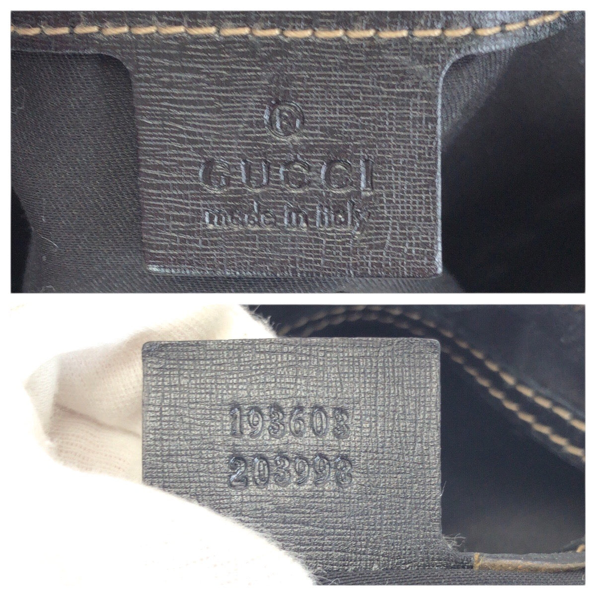 23451
GUCCI グッチ ホワイト ブラック ゴールド金具 GGスプリームキャンバス / レザー 193603 ハンドバッグ ミニボストンバッグ レディース ABP56
