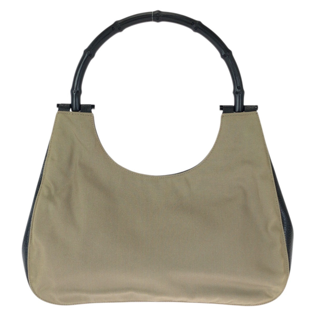 23456
GUCCI グッチ バンブー ホーボー カーキ ブラック シルバー金具 ナイロン / レザー 001 3739 ハンドバッグ レディース ABP23