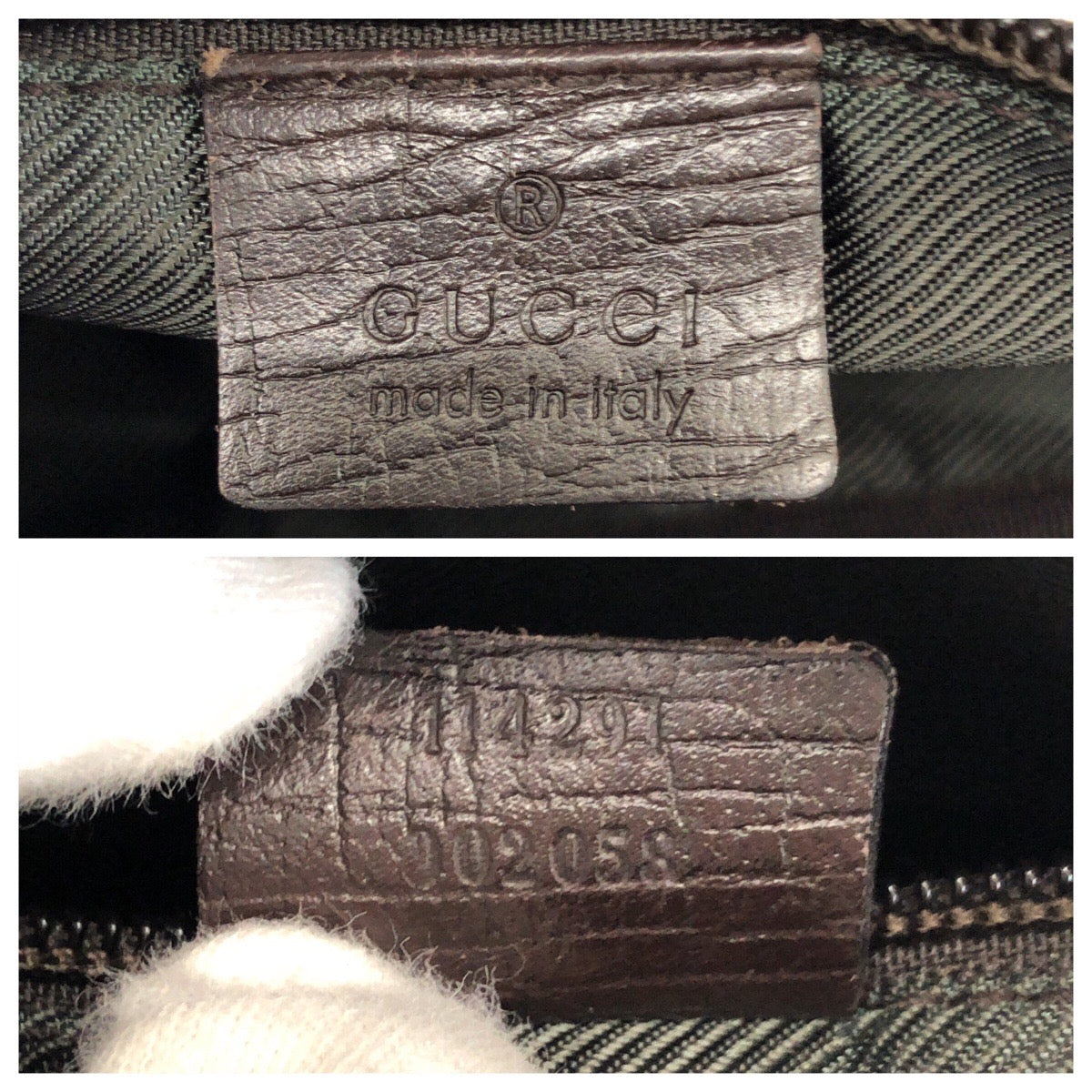 23461
GUCCI グッチ ベージュ ダークブラウン シルバー金具 GGスプリームキャンバス / レザー 114291 ショルダーバッグ メッセンジャーバッグ レディース ABP44