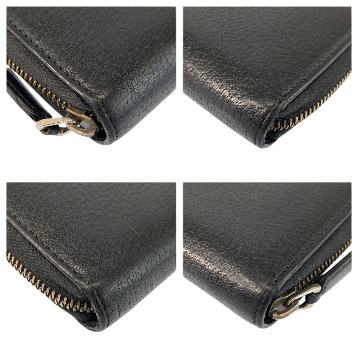 23463
GUCCI グッチ シェリーライン ブラック 黒 レザー 435298 長財布 ロングウォレット メンズ AB21