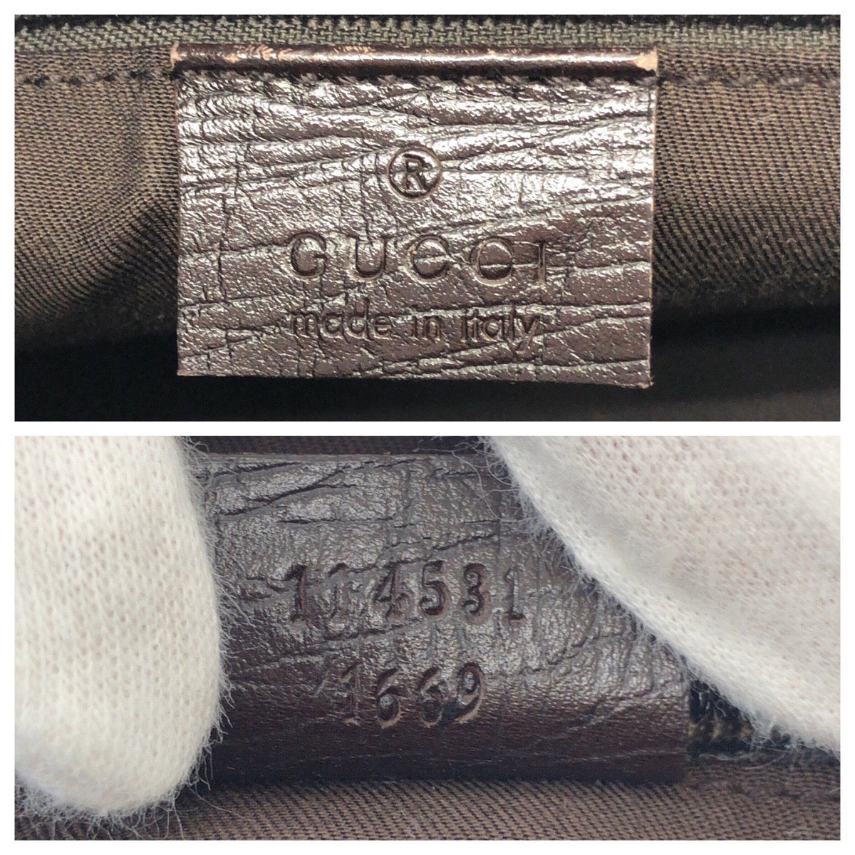 23464
GUCCI グッチ ベージュ ダークブラウン ガンメタ金具 GGスプリームキャンバス / レザー 114531 ショルダーバッグ メッセンジャーバッグ レディース ABP42
