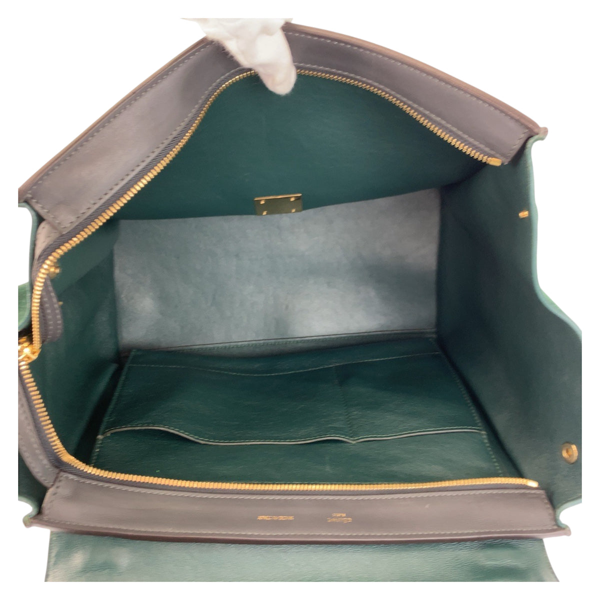 23465
CELINE セリーヌ トラペーズ バーガンディ グレー グリーン レザー / スウェード U-MP-0112 ハンドバッグ ショルダーバッグ 2way レディース ABP44