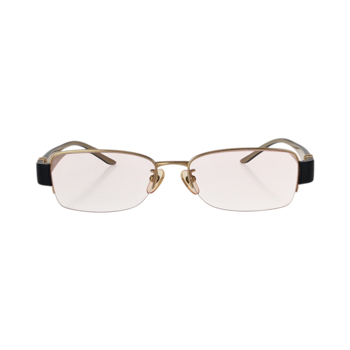 23478
CHANEL シャネル ココマーク ゴールド ブラック プラスチック / メタル 2101T c.330 53□17 130 サングラス メガネ スクエア レディース ABP23
