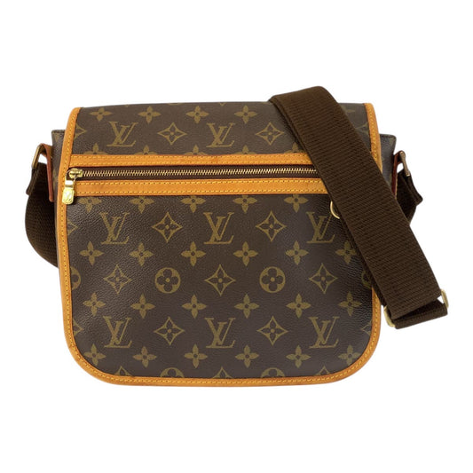 23487
LOUIS VUITTON ルイヴィトン モノグラム メッセンジャー ボスフォールPM ブラウン ゴールド金具 PVC / レザー M40106 ショルダーバッグ ポシェット レディース AB48