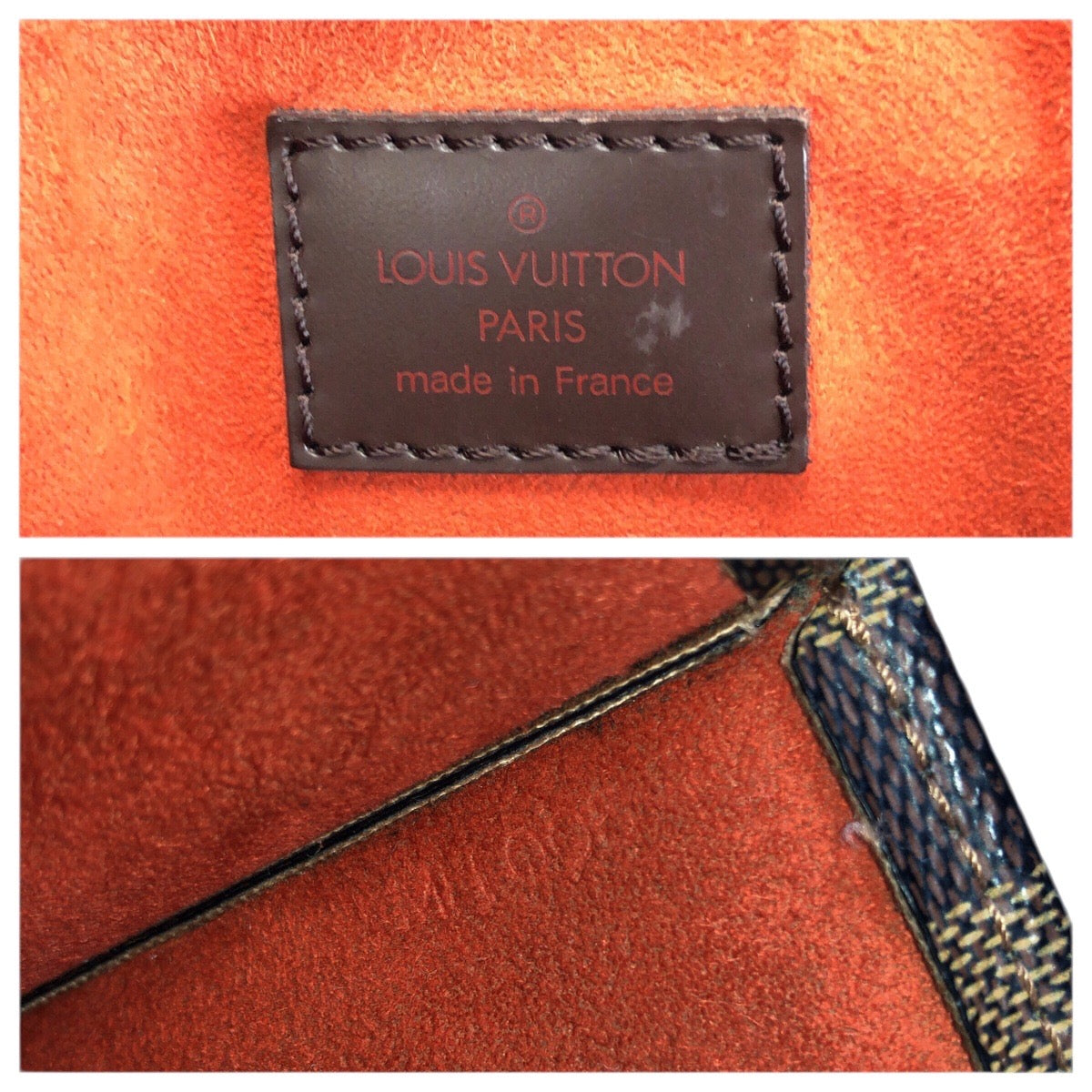 23490
LOUIS VUITTON ルイヴィトン ダミエ エベヌ サック プラ ブラウン ゴールド金具 PVC / レザー N51140 トートバッグ ハンドバッグ ビジネスバッグ メンズ AB48