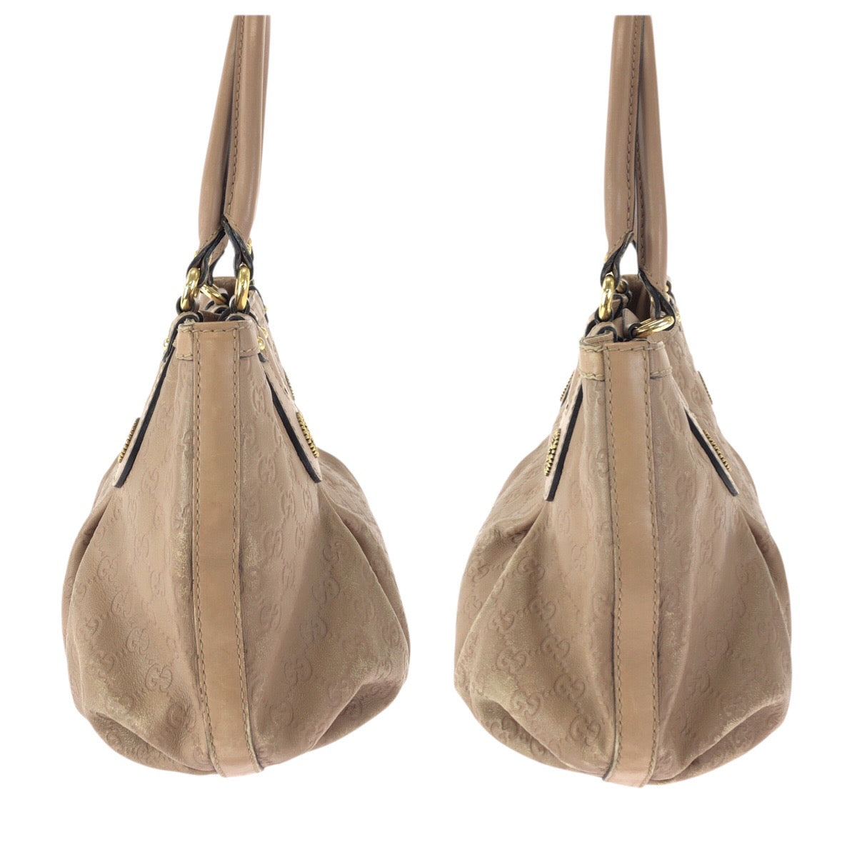 23495
GUCCI グッチ スカーレット グッチシマ GG柄 サーモンピンク ゴールド金具 レザー 269953 トートバッグ ショルダーバッグ レディース AB35