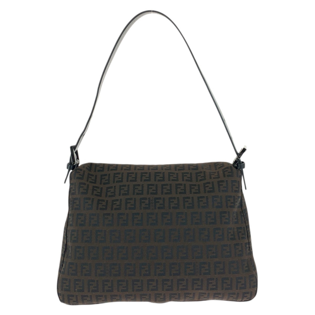 23497
FENDI フェンディ ヴィンテージ マンマバケット ズッキーノ ダークブラウン ガンメタ金具 ナイロン / レザー 8BR001 ショルダーバッグ ハンドバッグ レディース ABP88