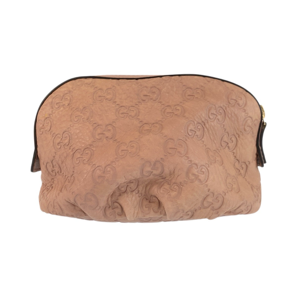 23517
GUCCI グッチ グッチシマ インターロッキング ピンク ゴールド金具 レザー 308631 ポーチ 化粧ポーチ レディース A28