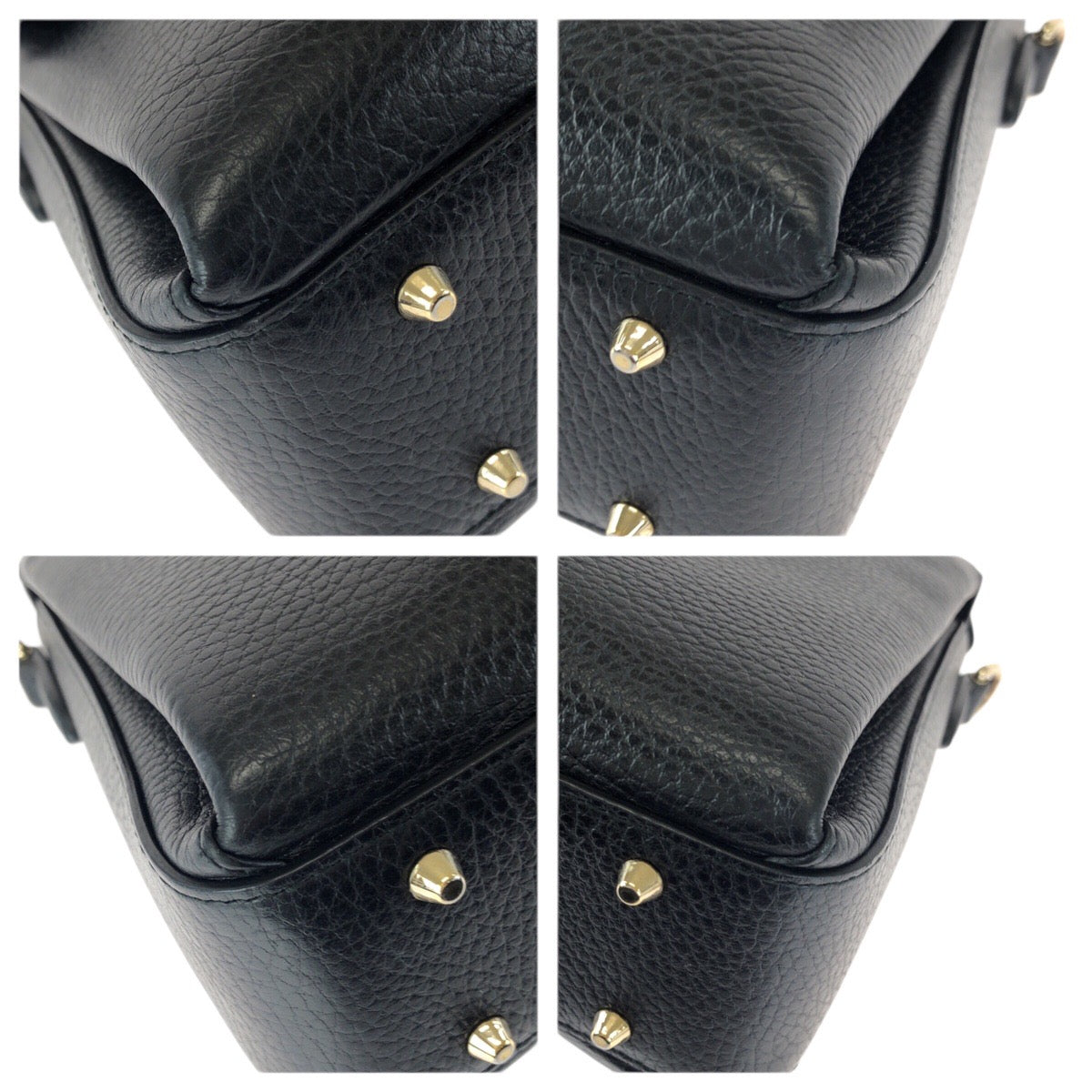 23526
GUCCI グッチ インターロッキングG 2way ブラック 黒 ゴールド金具 レザー 510302 チェーンショルダーバッグ ハンドバッグ レディース ABP92