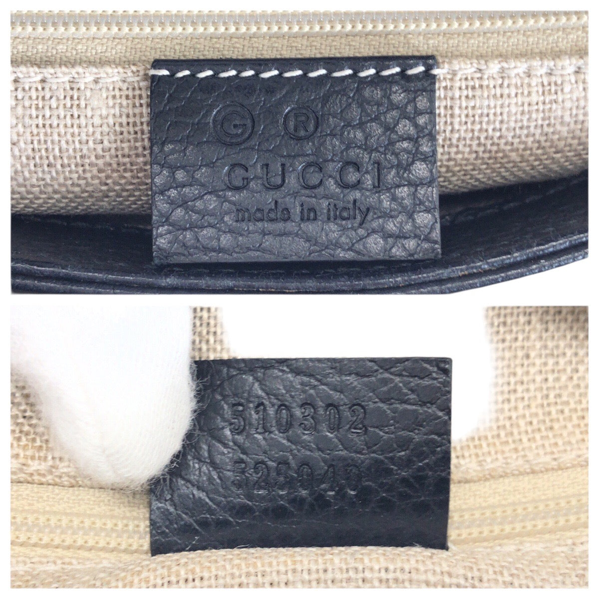 23526
GUCCI グッチ インターロッキングG 2way ブラック 黒 ゴールド金具 レザー 510302 チェーンショルダーバッグ ハンドバッグ レディース ABP92