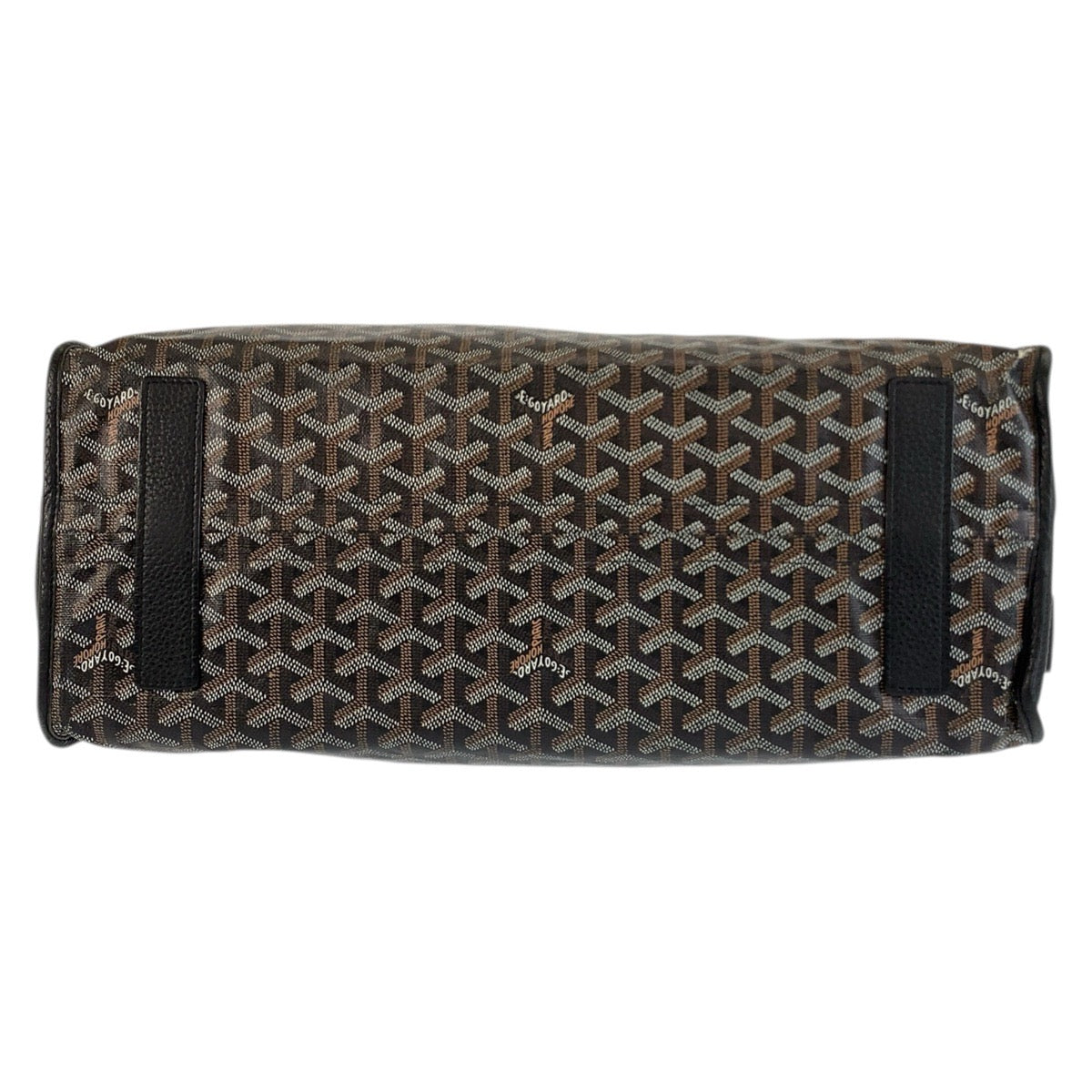 23536
GOYARD ゴヤール アーディPM ブラック 黒 ブラウン PVC / レザー トートバッグ ショルダーバッグ レディース ABP168