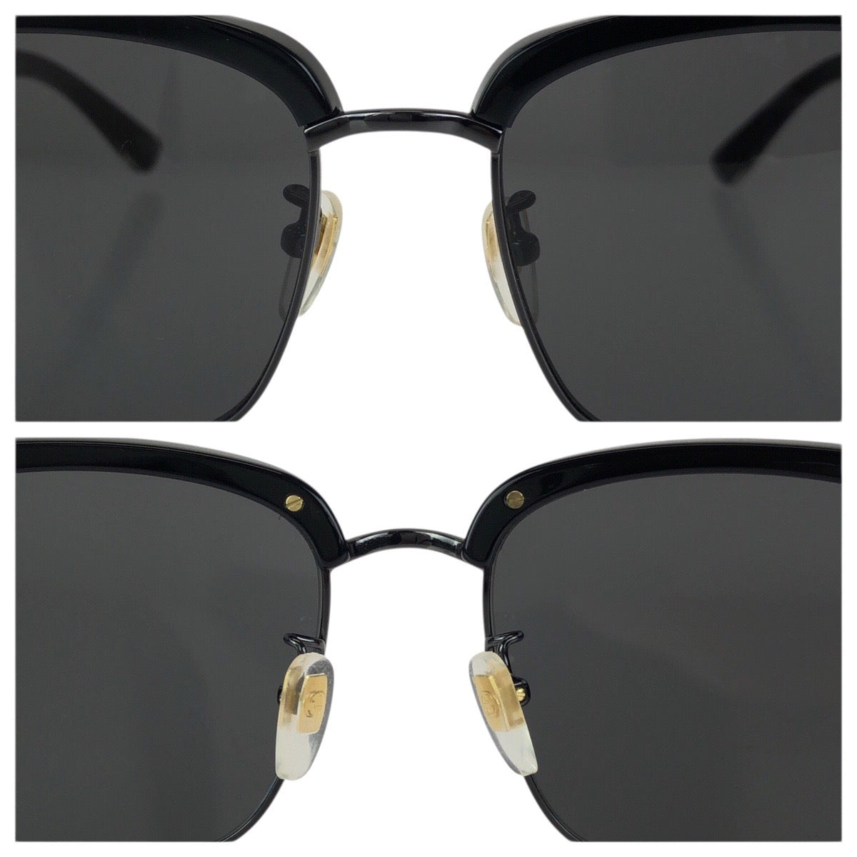 23555
GUCCI グッチ ブラック 黒 ゴールド金具 プラスチック / メタル GG0382S 001 56□18-145 サングラス メガネ 男女兼用 スクエア メンズ A21