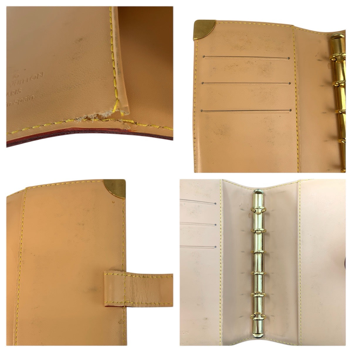 23560
LOUIS VUITTON ルイヴィトン モノグラム マルチカラー アジェンダPM ノワール ブラック ゴールド金具 PVC / レザー R20895 手帳カバー レディース ABP21