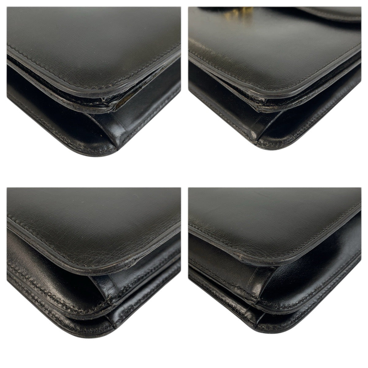23562
Christian Dior クリスチャンディオール ヴィンテージ ブラック 黒 ゴールド金具 レザー ショルダーバッグ ハンドバッグ レディース ABP37