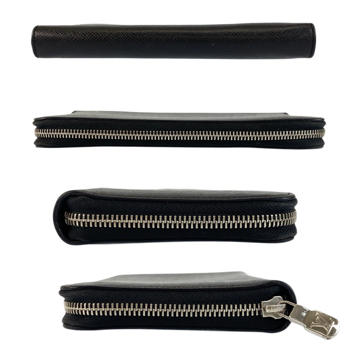23565
LOUIS VUITTON ルイヴィトン タイガ ジッピー オーガナイザーNM ノワール 黒 シルバー金具 レザー M30056 長財布 ロングウォレット メンズ ABP37