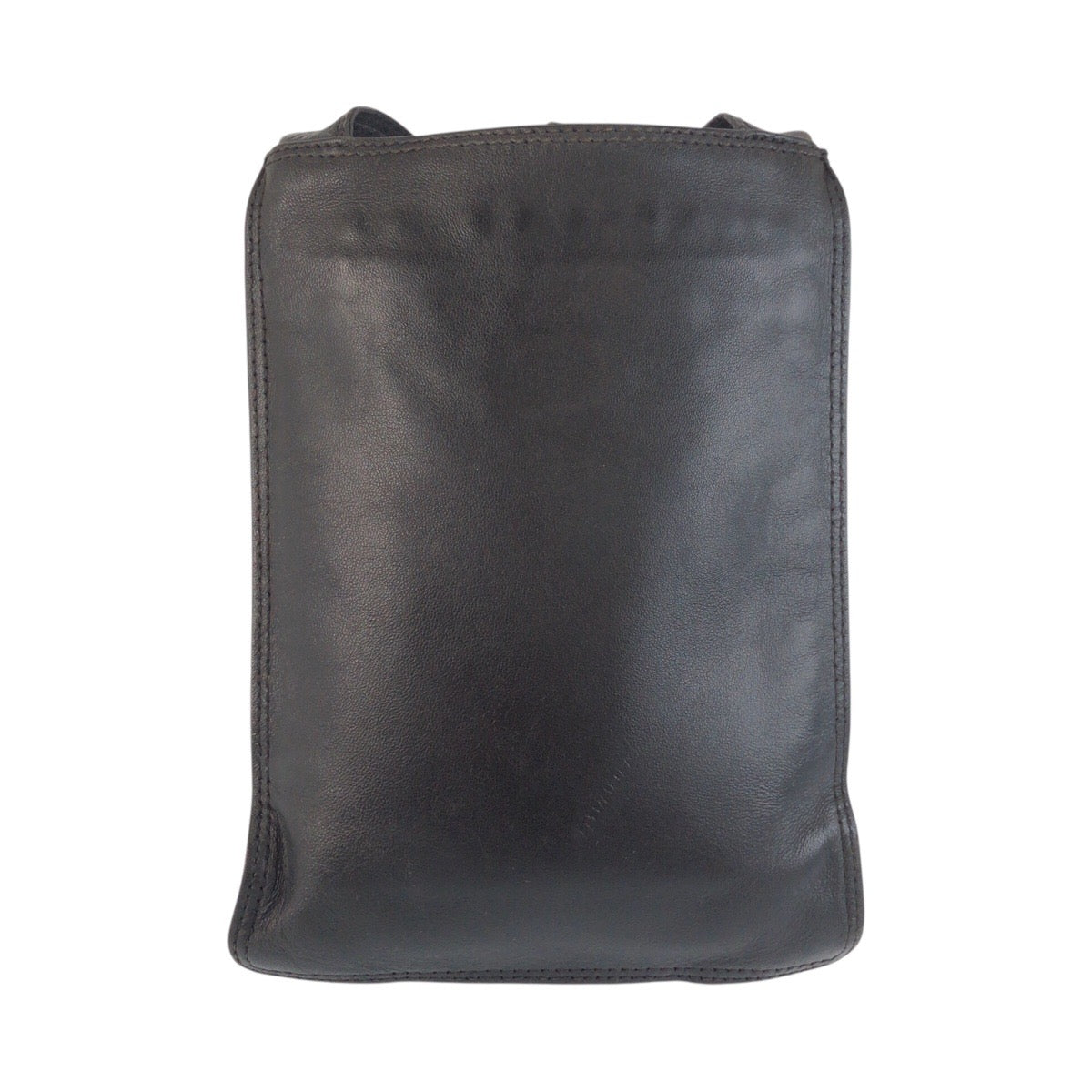 23573
CHANEL シャネル ヴィンテージ ブラック 黒 ゴールド金具 レザー ショルダーバッグ ポシェット レディース ABP70