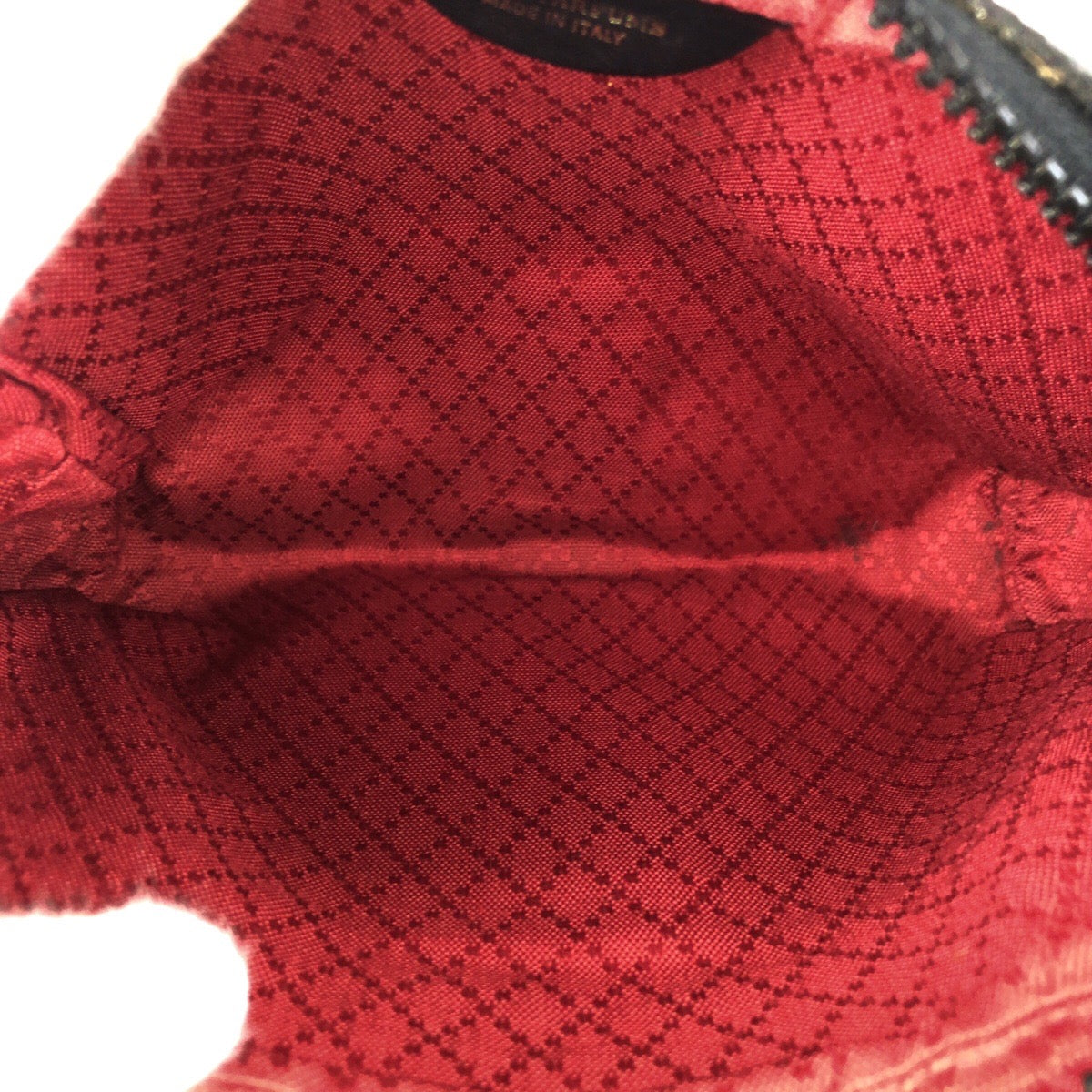 23579
GUCCI グッチ オールドグッチ シェリーライン ブラック マルチカラー ゴールド金具 GGキャンバス / レザー 42 01 3654 ショルダーバッグ ポシェット レディース AB42