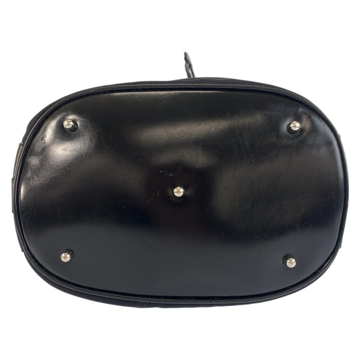 23581
GUCCI グッチ バンブー ブラック 黒 シルバー金具 ナイロン / レザー 001 2404 1657 0 ハンドバッグ ショルダーバッグ 2way レディース ABP30
