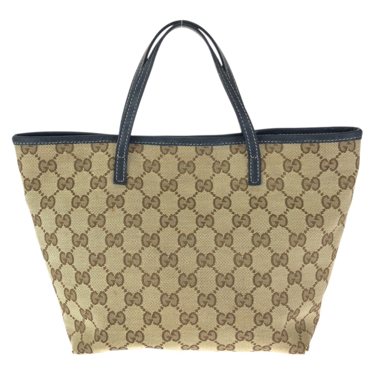 23583
GUCCI グッチ チルドレンズ ZOO オウム ベージュ ネイビー シルバー金具 GGキャンバス / レザー 271101 トートバッグ ハンドバッグ レディース AB21