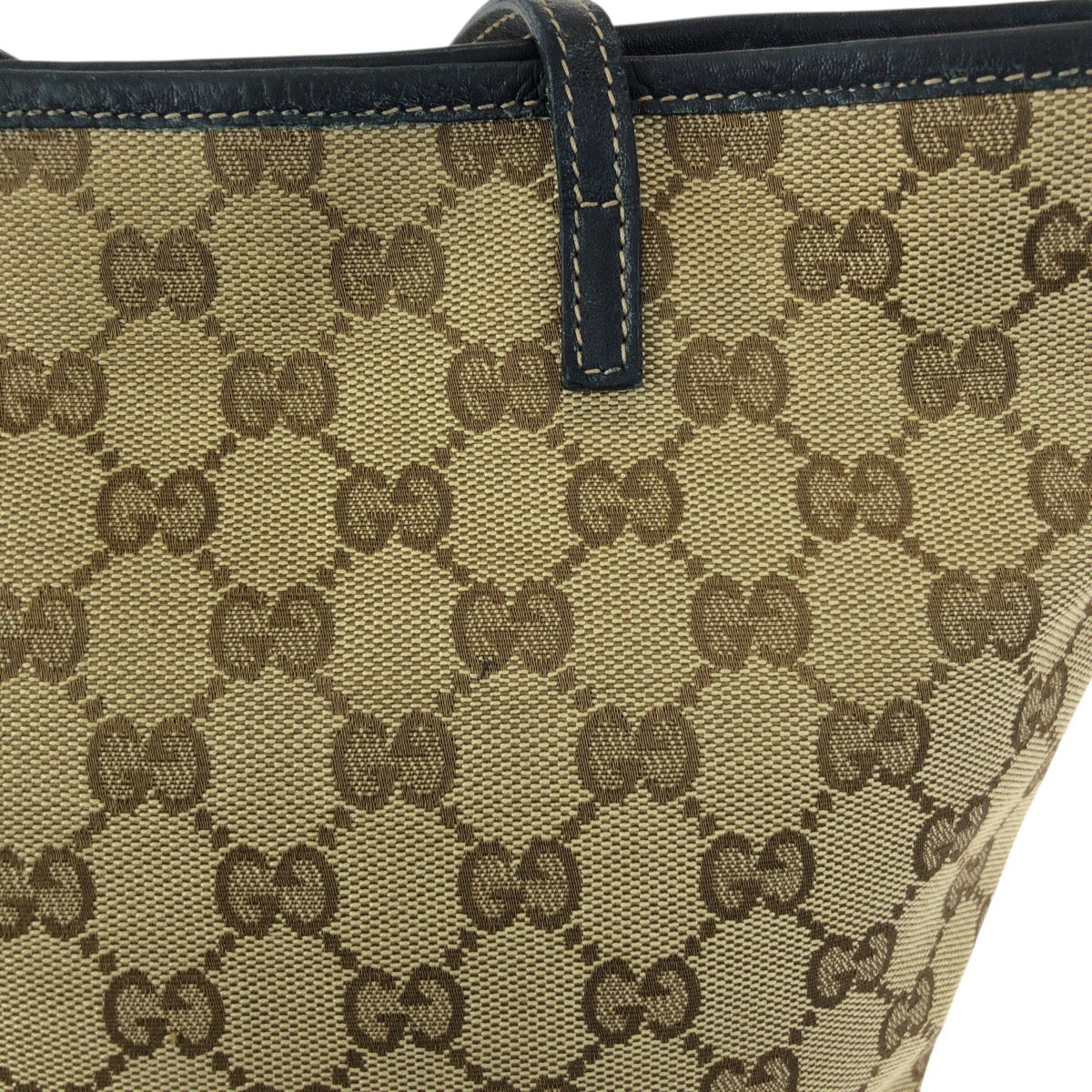 23583
GUCCI グッチ チルドレンズ ZOO オウム ベージュ ネイビー シルバー金具 GGキャンバス / レザー 271101 トートバッグ ハンドバッグ レディース AB21