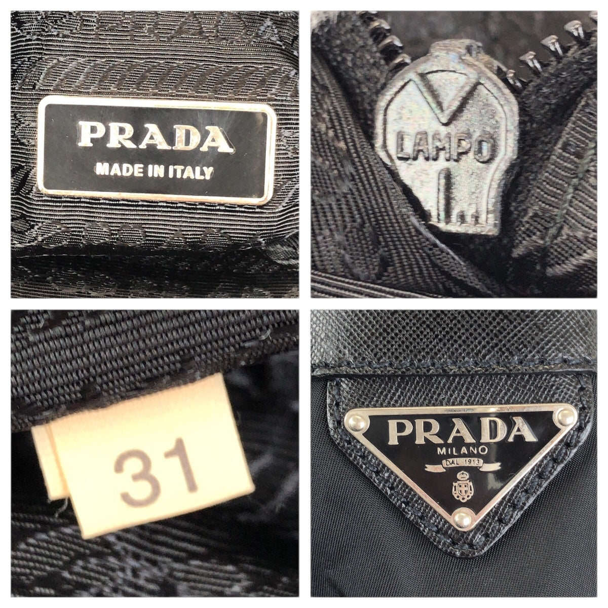 23587
PRADA プラダ テスート サフィアーノ 三角ロゴプレート 2way ブラック 黒 シルバー金具 ナイロン / レザー ビジネスバッグ ブリーフケース ショルダーバッグ メンズ ABP49