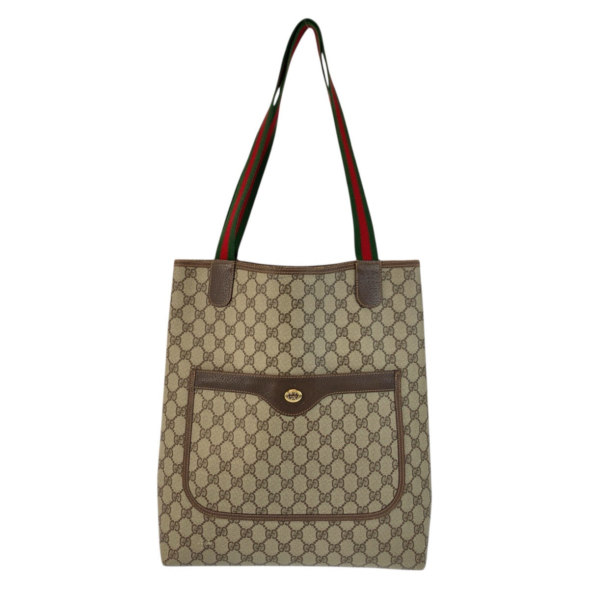 23593
GUCCI グッチ ヴィンテージ シェリーライン ベージュ ブラウン GGスプリームキャンバス 40 02 003 トートバッグ ショルダーバッグ レディース ABP28