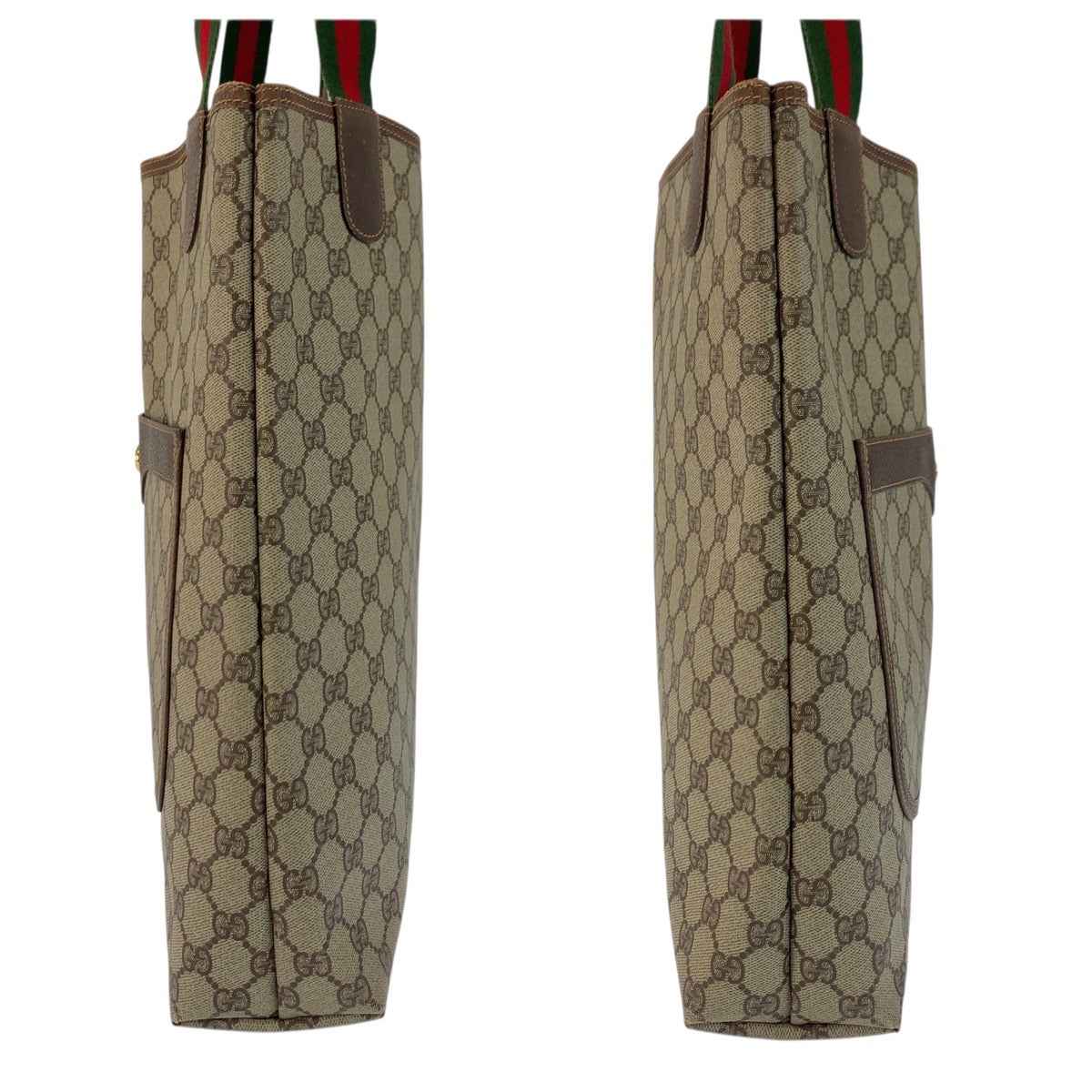 23593
GUCCI グッチ ヴィンテージ シェリーライン ベージュ ブラウン GGスプリームキャンバス 40 02 003 トートバッグ ショルダーバッグ レディース ABP28