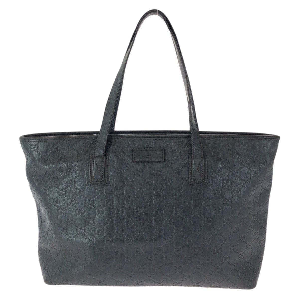 23603
GUCCI グッチ グッチシマ ダークブラウン ゴールド金具 レザー 211137 トートバッグ ショルダーバッグ レディース AB35